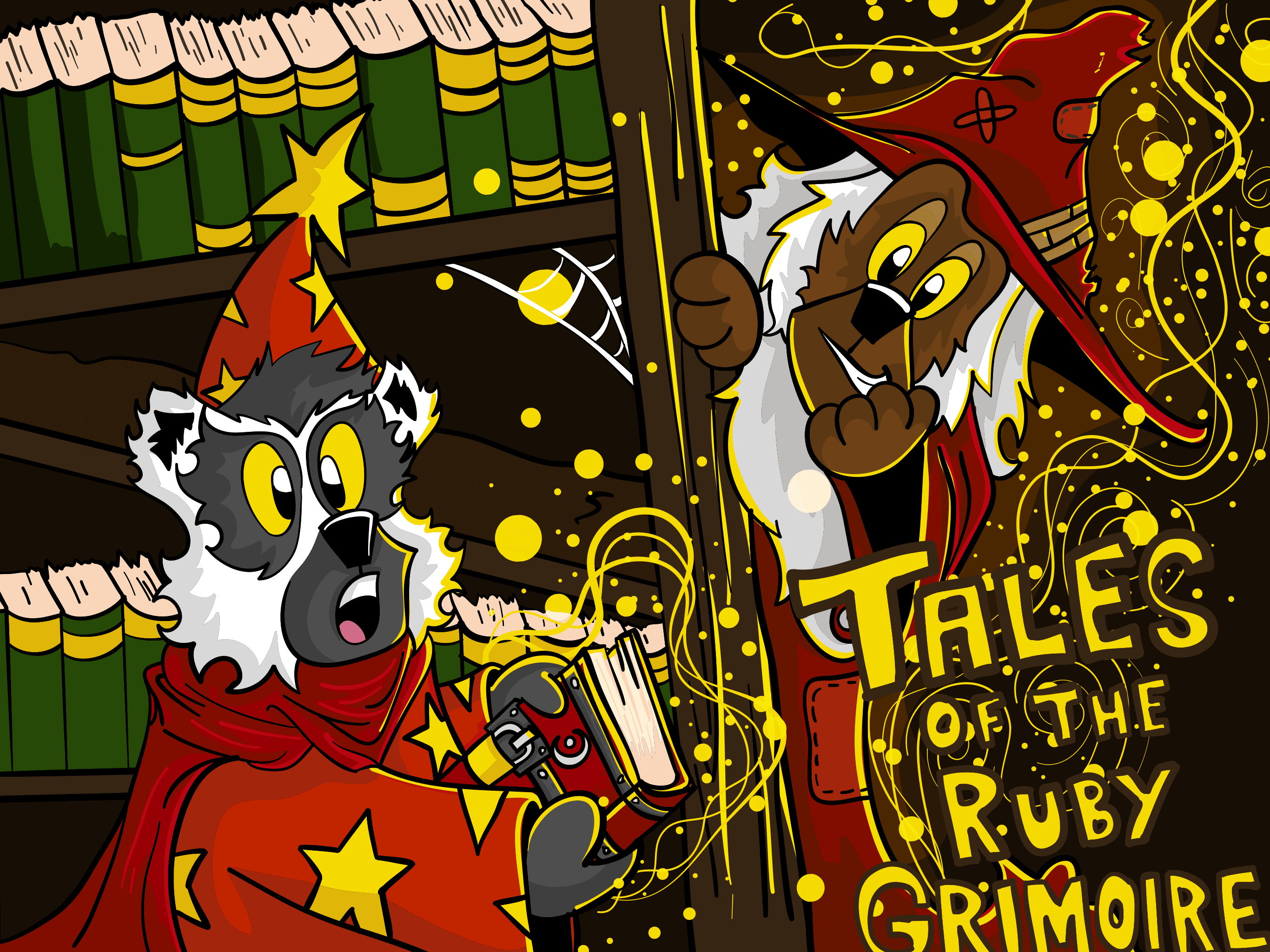 Title theme of Ruby Grimoire