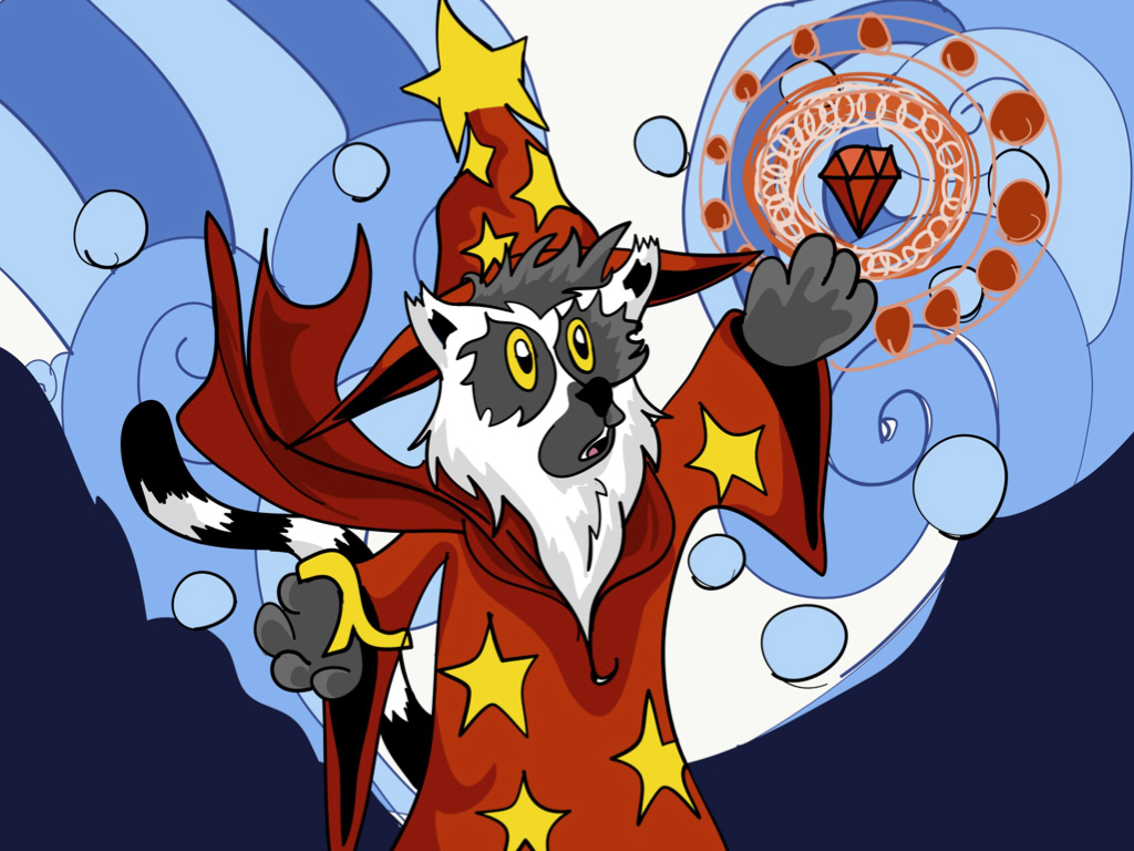 Red dreaming of himself as a wise master