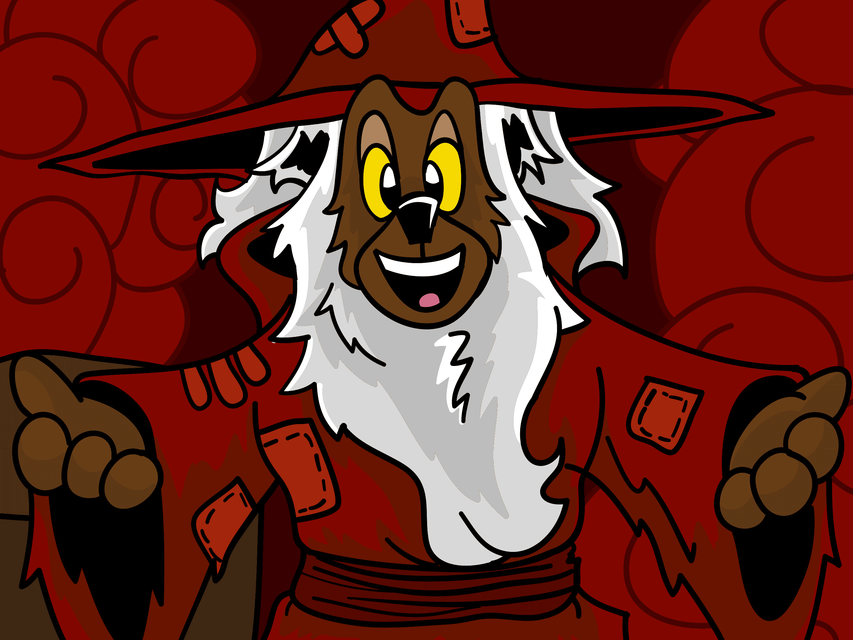 Excited Crimson