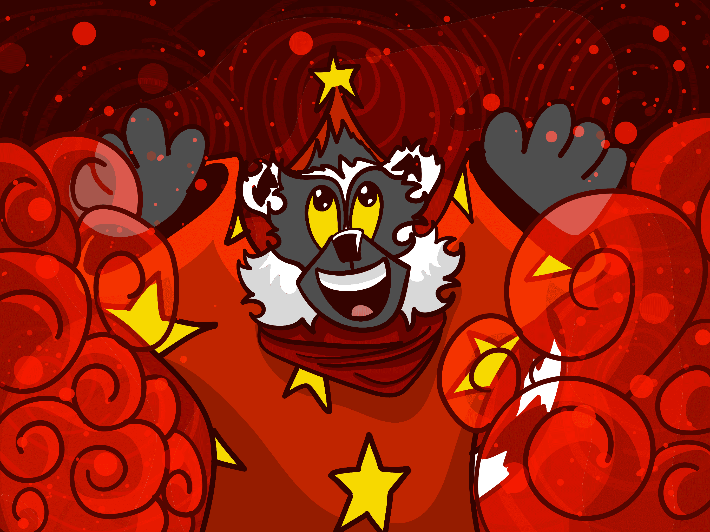 Red excited